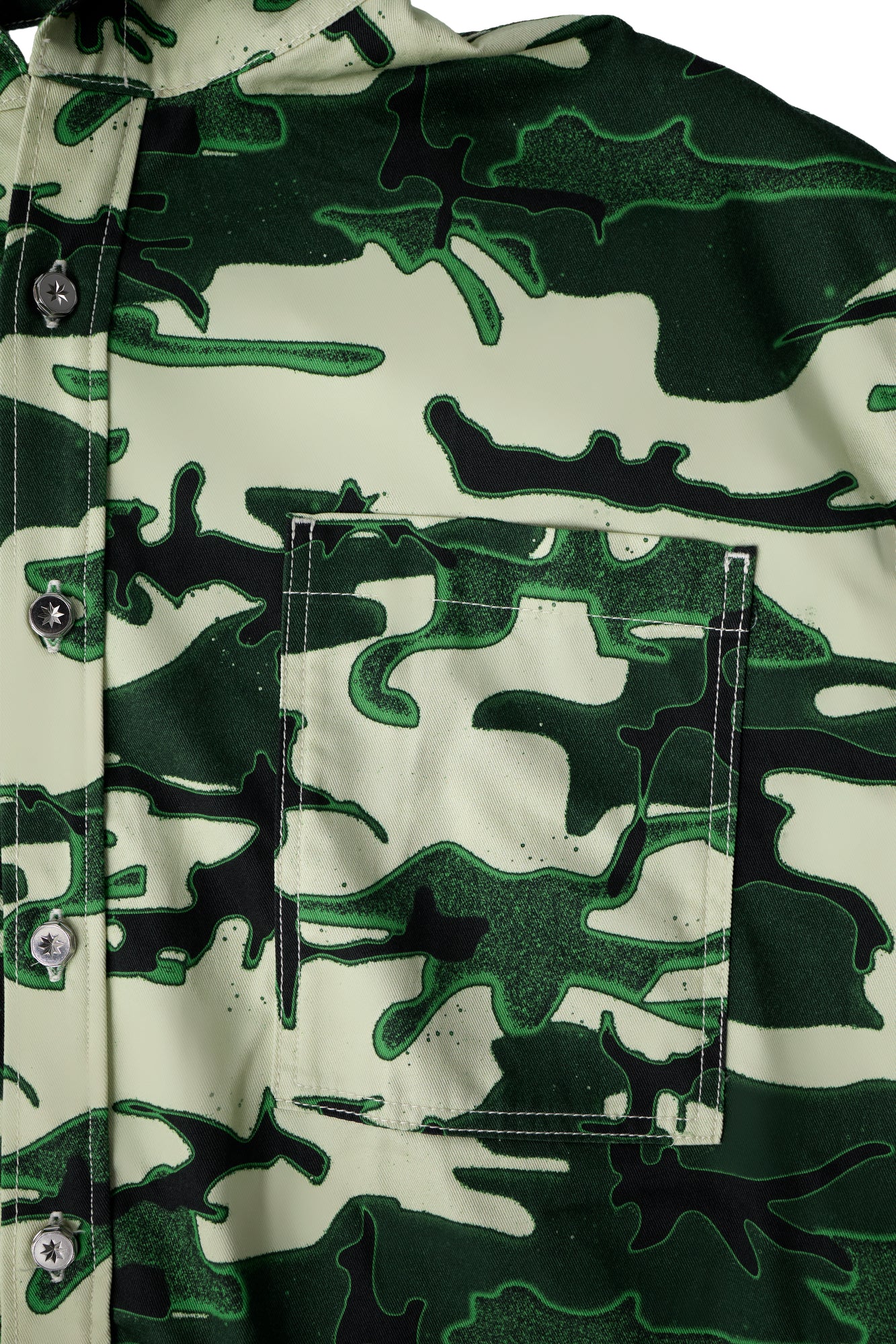 PDF Channel x Homecoming Camo Button up
