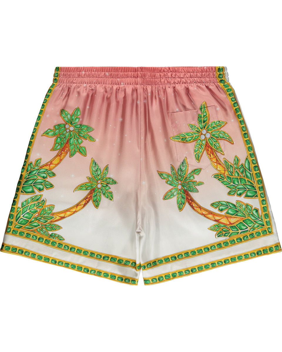 Casablanca x Homecoming Silk Shorts