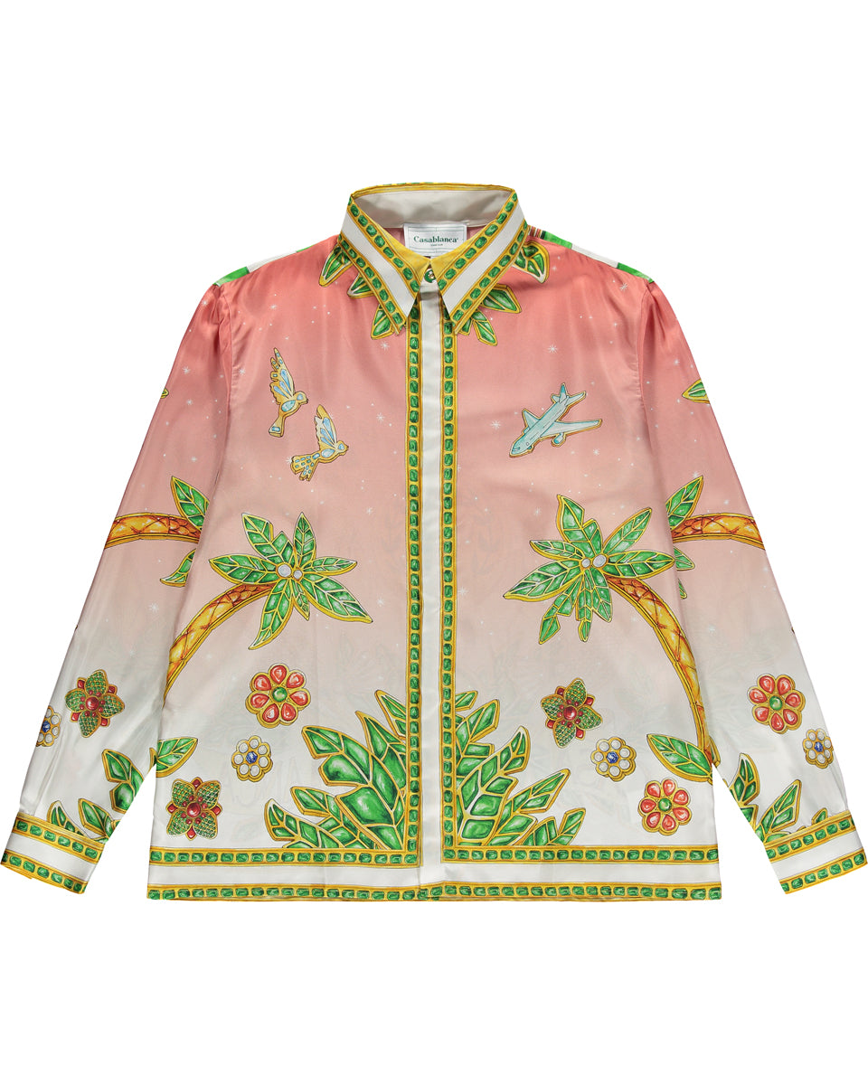 Casablanca x Homecoming Silk Shirt