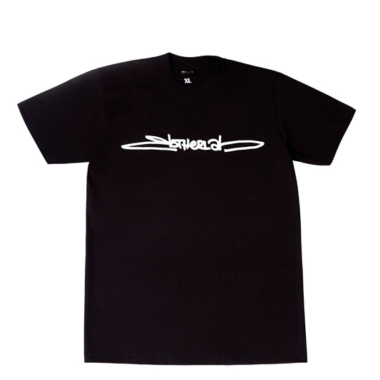 MOTHERLAN X HOMECOMING GRAFF LOGO TEE (Black)