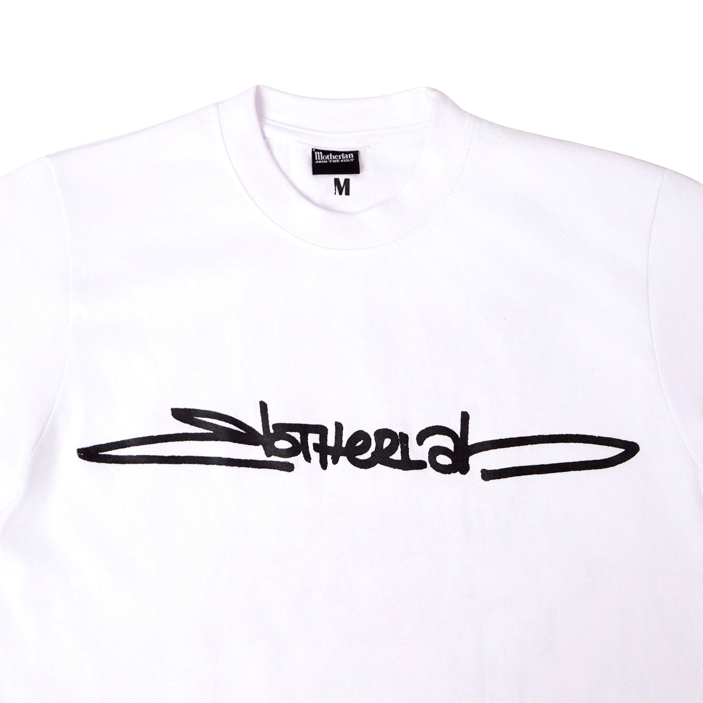 MOTHERLAN X HOMECOMING GRAFF LOGO TEE (White)
