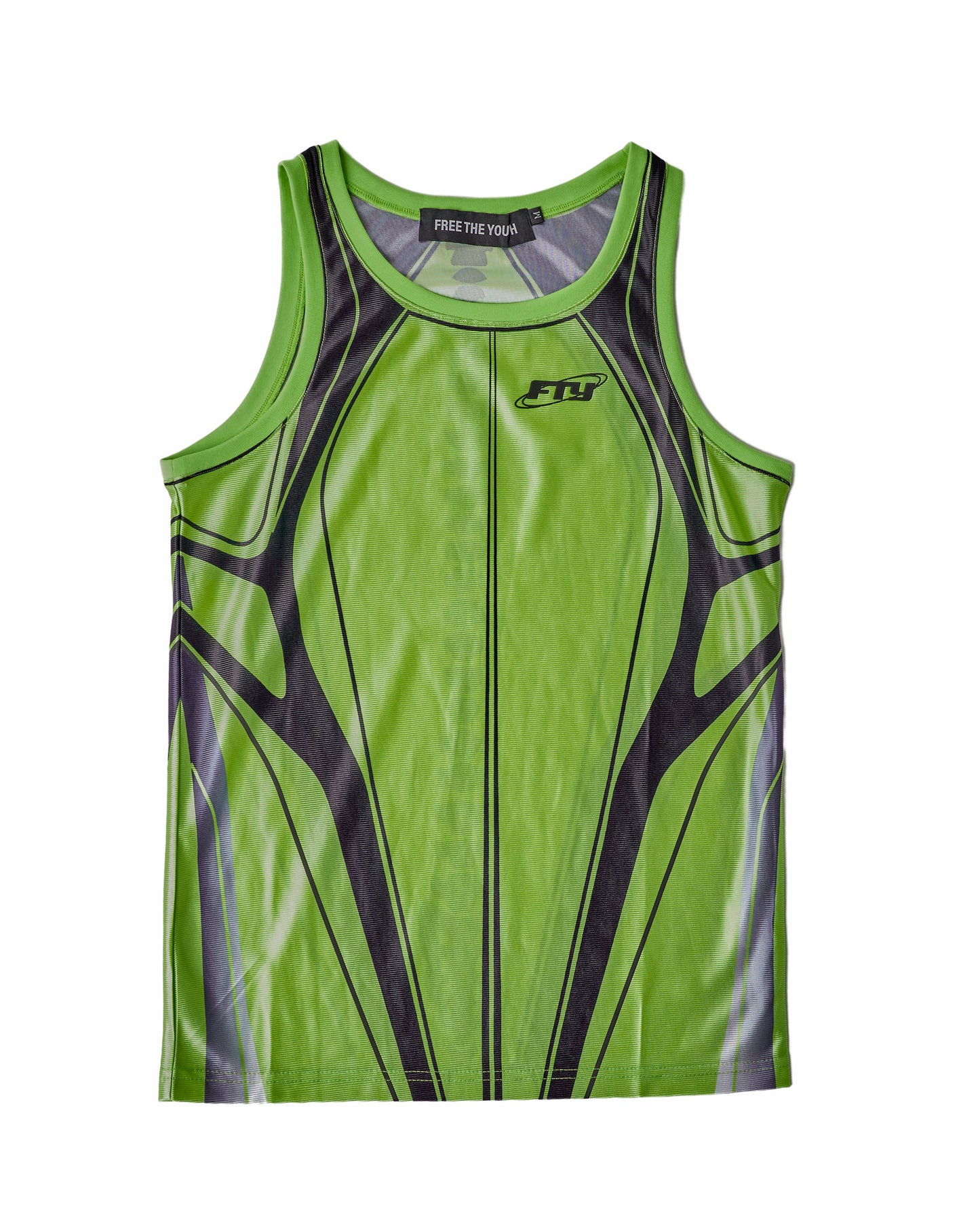 Free The Youth Spinal Cycling Vest - Green