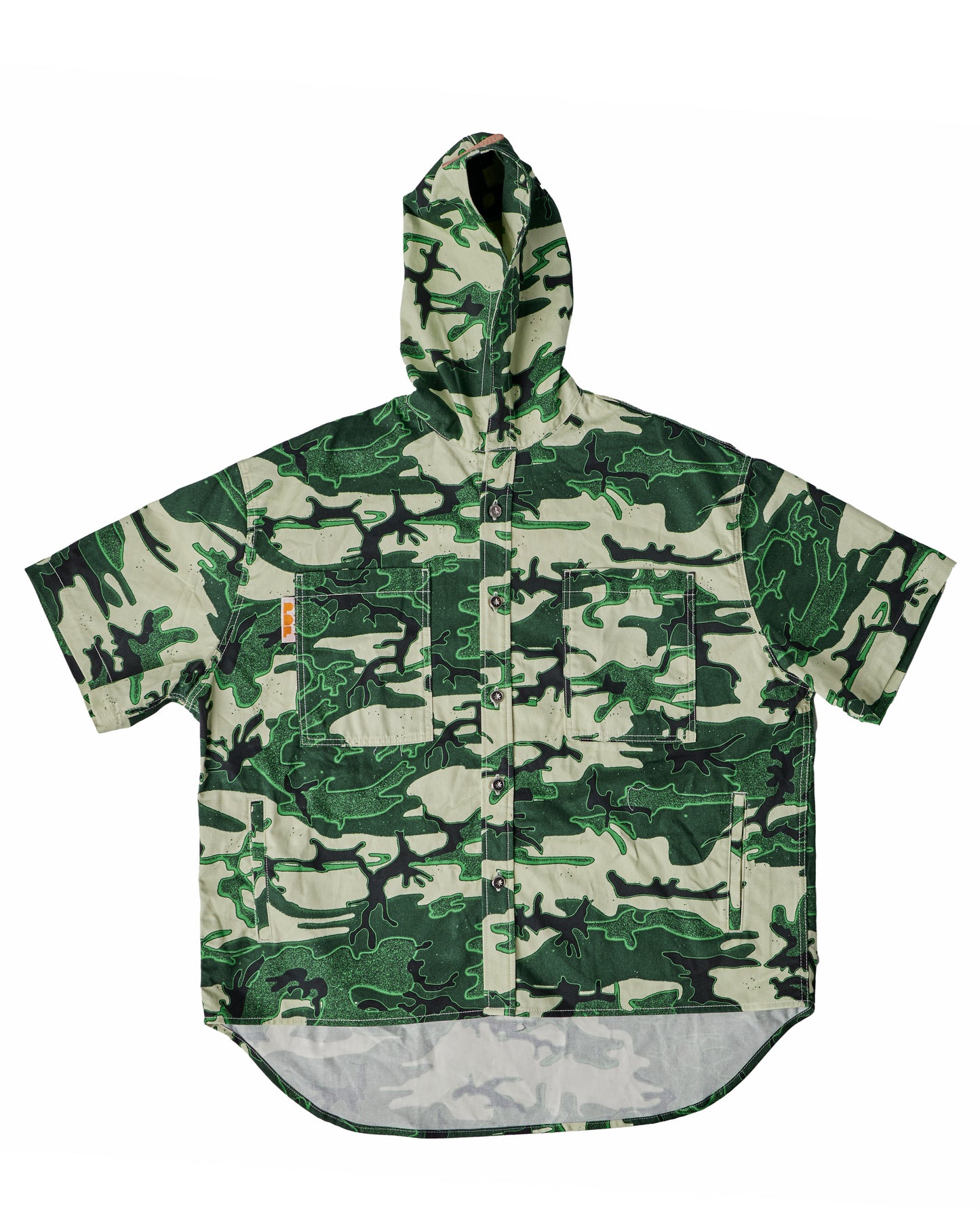 PDF Channel x Homecoming Camo Button up