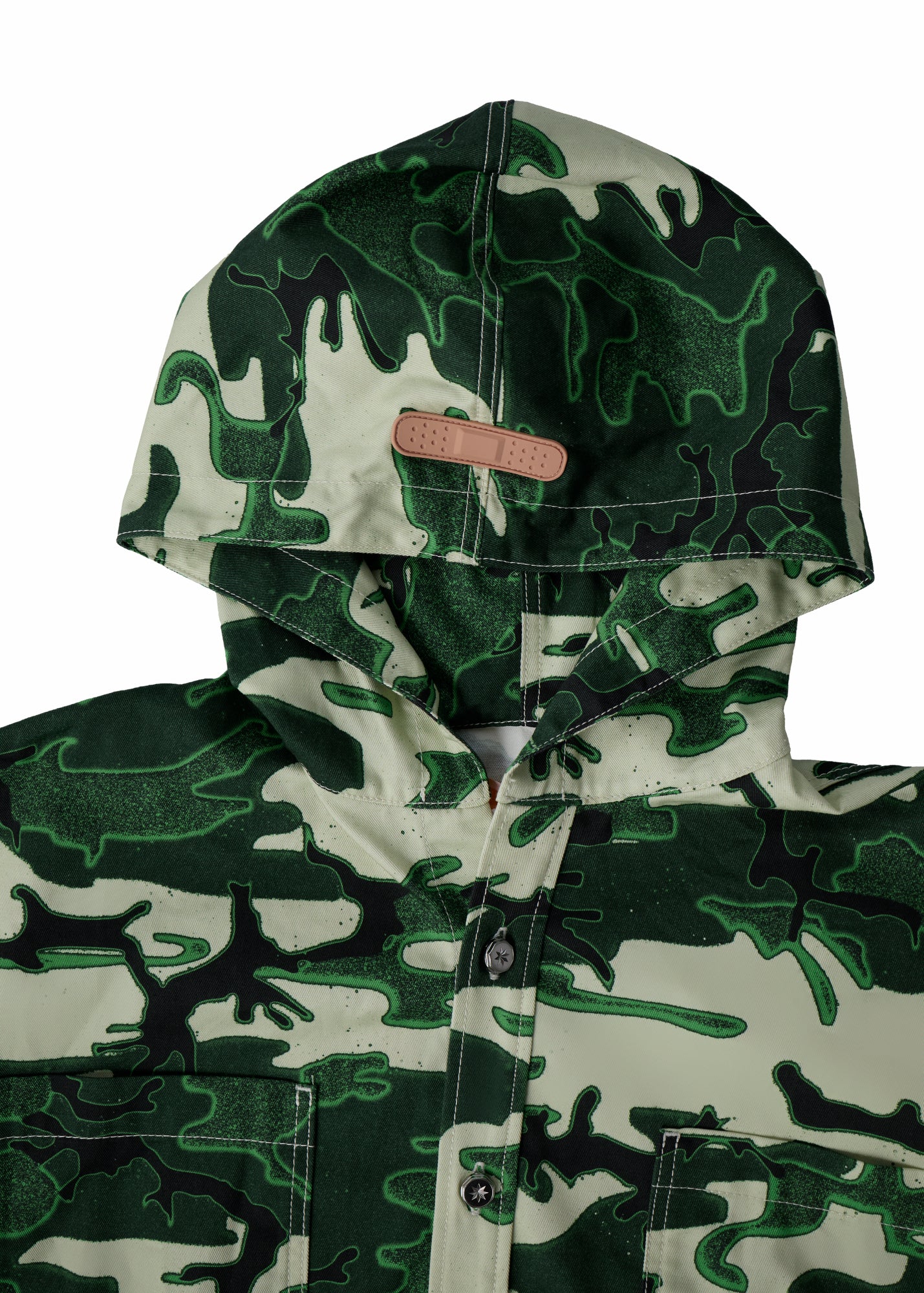 PDF Channel x Homecoming Camo Button up