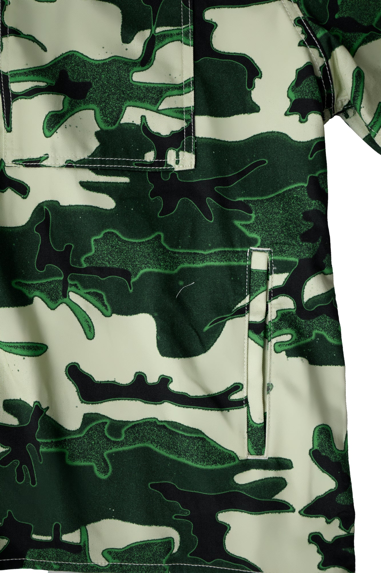 PDF Channel x Homecoming Camo Button up