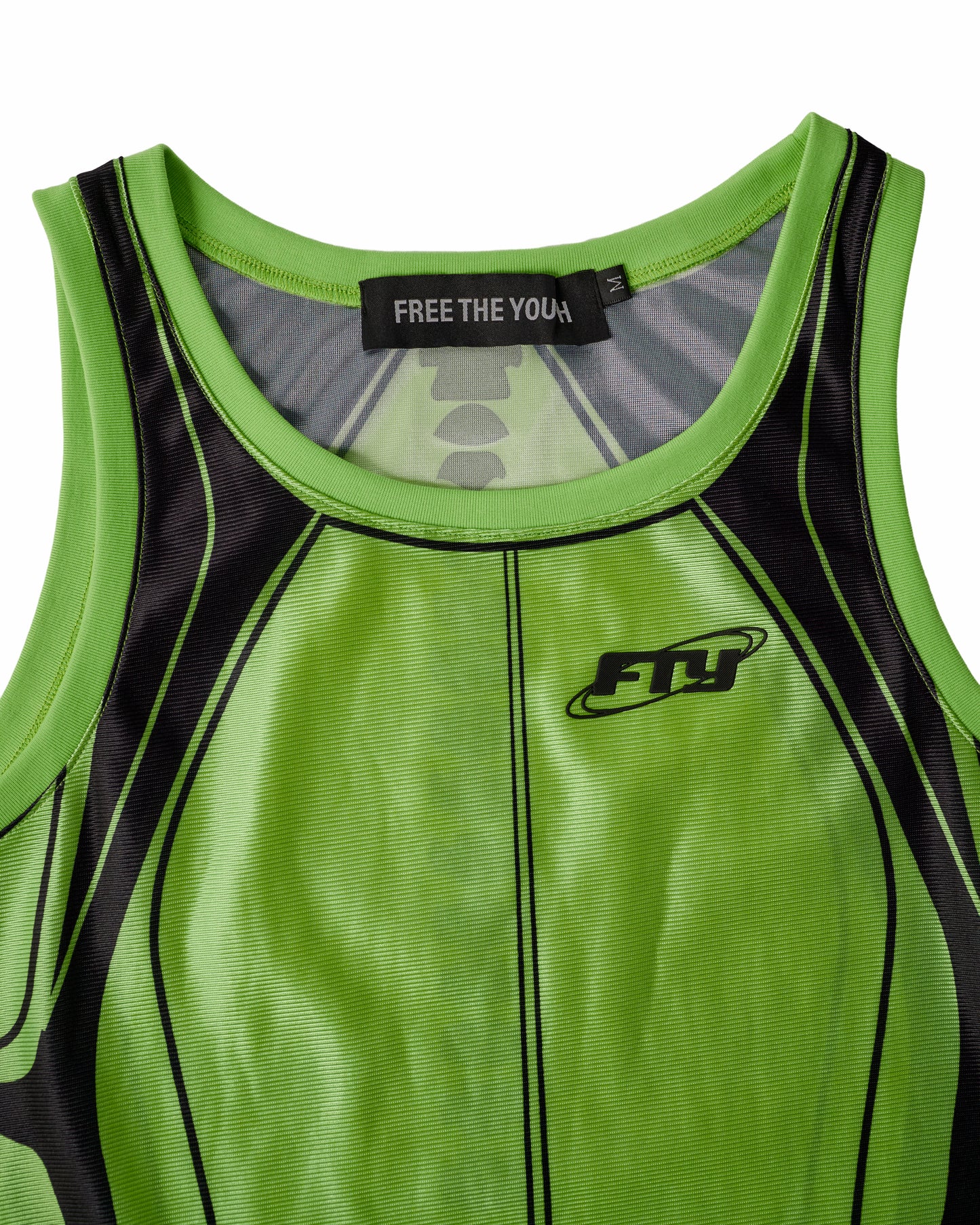 Free The Youth Spinal Cycling Vest - Green