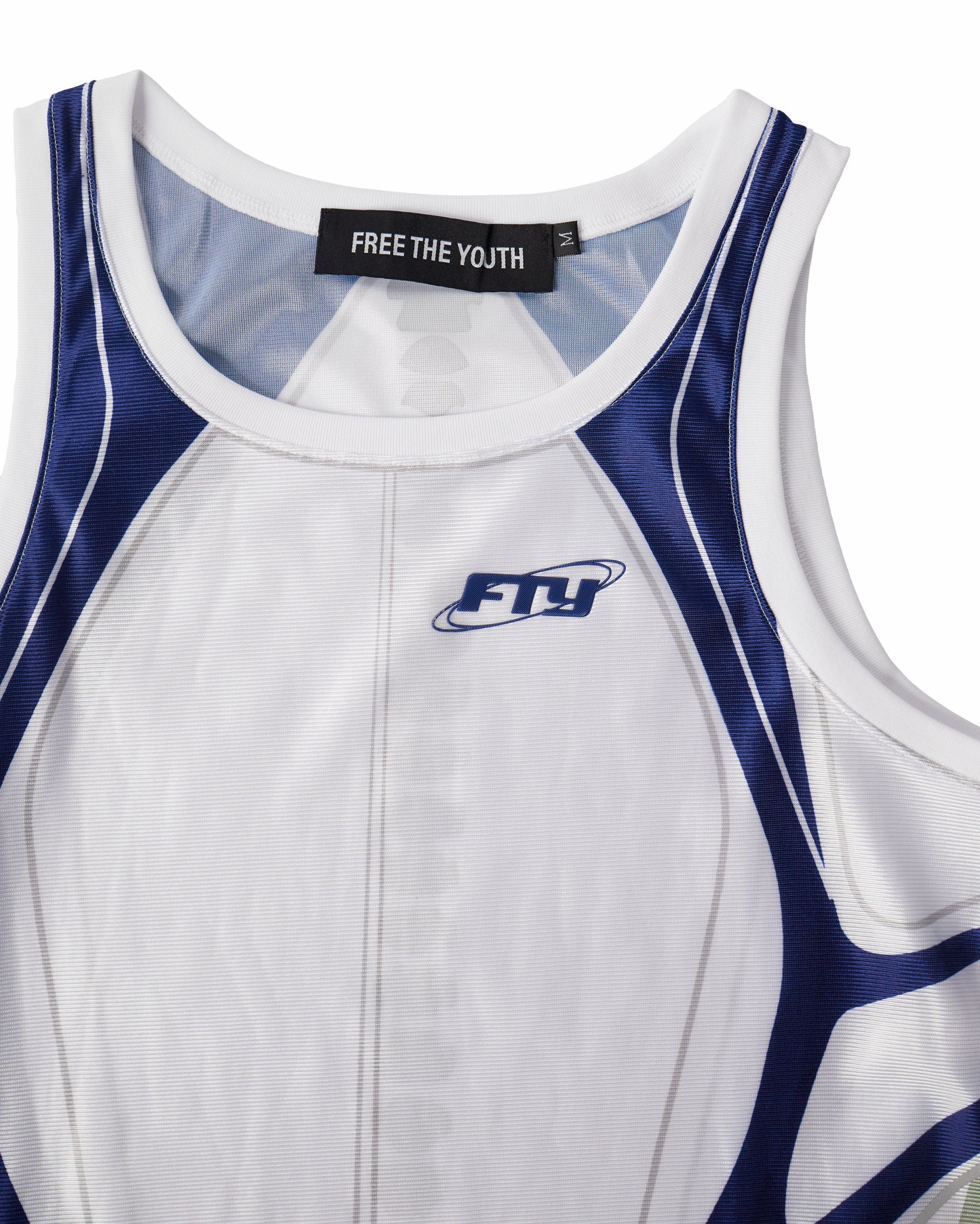 Free The Youth Spinal Cycling Vest - White