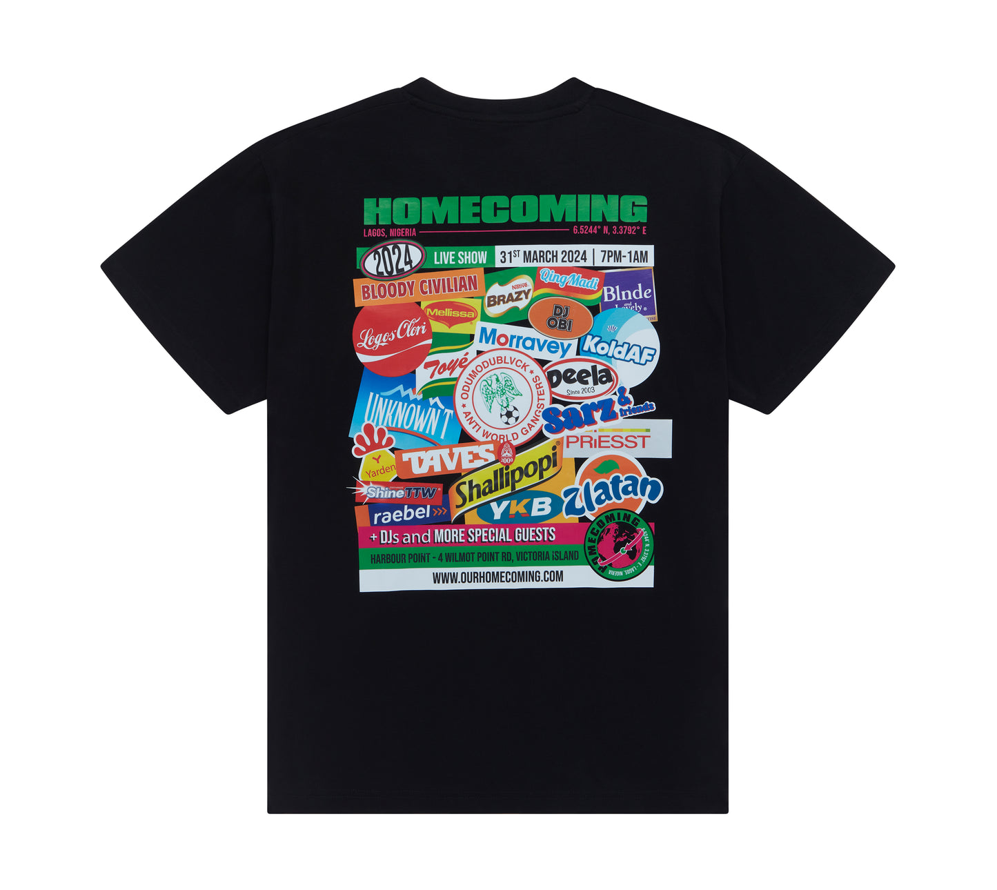 Homecoming 2024 Tee - Black