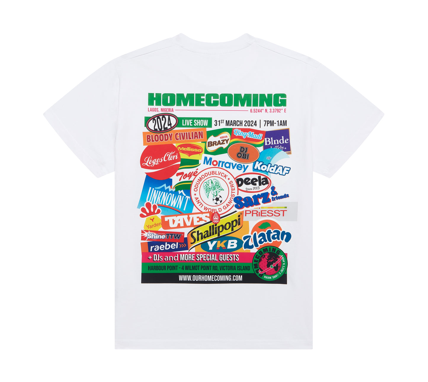 Homecoming 2024 Tee - White