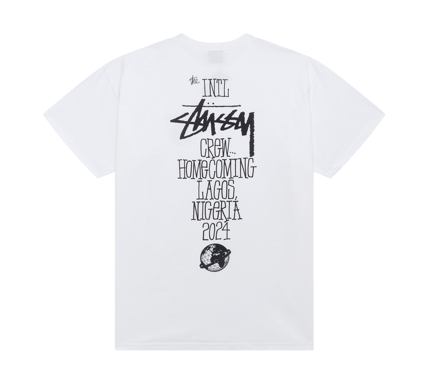 STUSSY X HOMECOMING INTERNATIONAL T-SHIRT